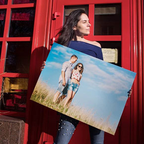 Фото на холсте 50x70 см