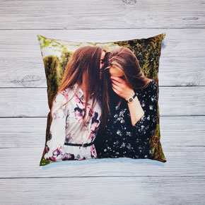 Фото на подушке 30x30 подруге