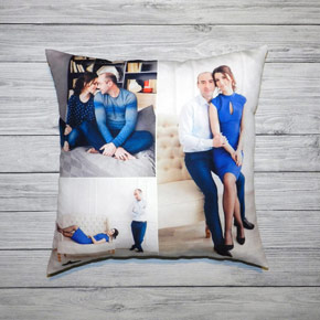 Фотоколлаж на подушке 40x40