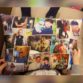 отзыв от Кристины о подушке с фото